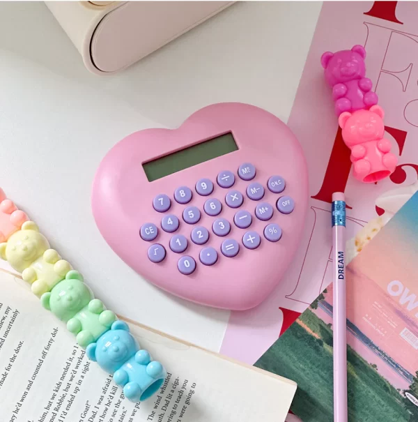 Cute Kitschy color Heart Calculator