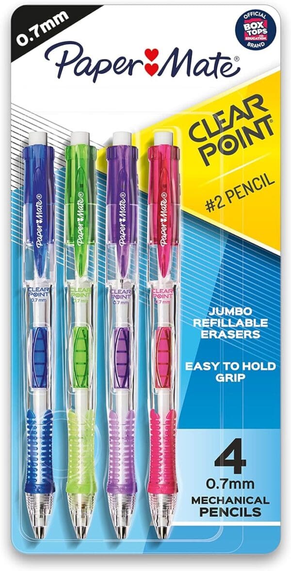 Paper Mate Clearpoint Mechanical Pencils 0.7mm, HB #2 Pencil Set